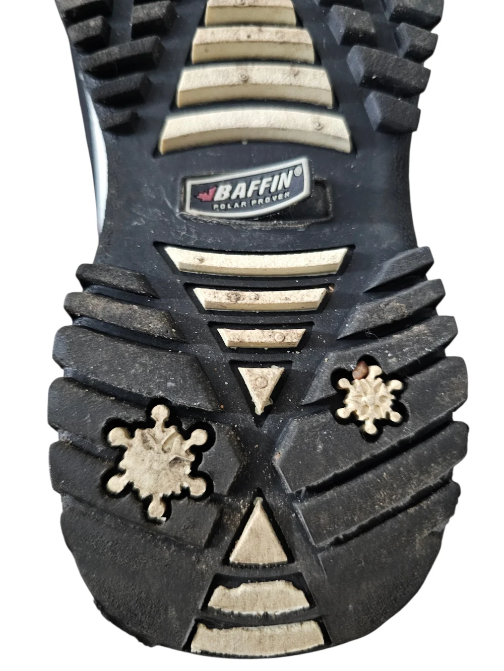 Baffin Avery Girls Insulated White Black Winter Snow Boots 13 -22° below rating